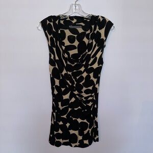 Velvet Black and Cream Blouse